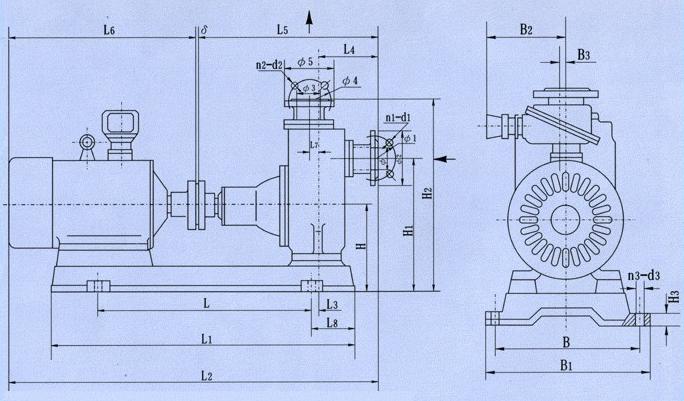 ZX型自吸离心泵(图1)